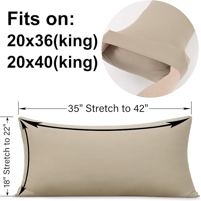 2-Pack Stretch Pillow Cases - Image 3