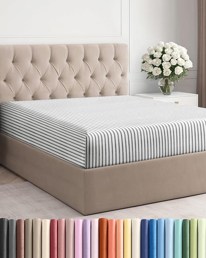 Cal King Fitted Bed Sheet by CGKUnlimited