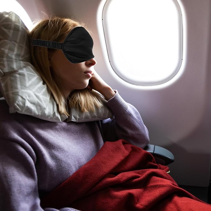 4 Pack Sleep Mask Silk Eye Mask - Image 6