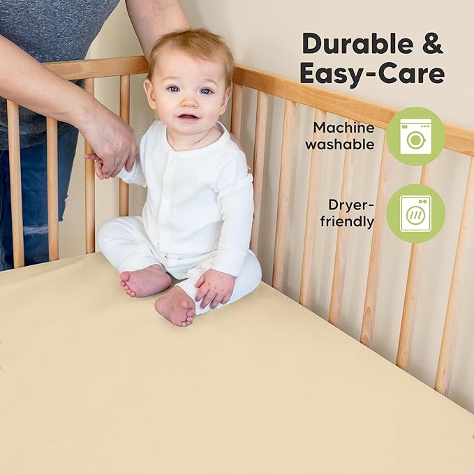 KeaBabies 2-Pack Organic Crib Sheets - Image 7