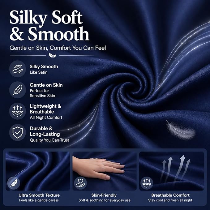 evoLive 100% Rayon Derived from Bamboo Cooling Breathable Body Pillow - Image 4