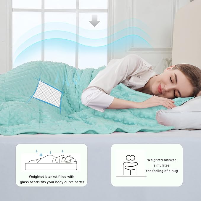 Alomidds Weighted Blanket, Heavy Blankets - Image 5