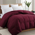 TEXARTIST Premium 2100 Series King Comforter All Season Breathable Burgundy by TEXARTIST