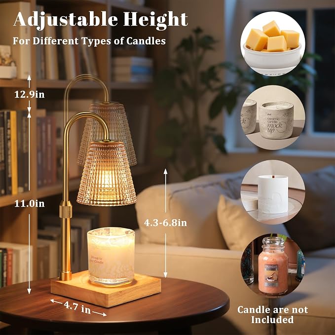 Hong-in Adjustable Height Candle Warmer Lamp - Image 4
