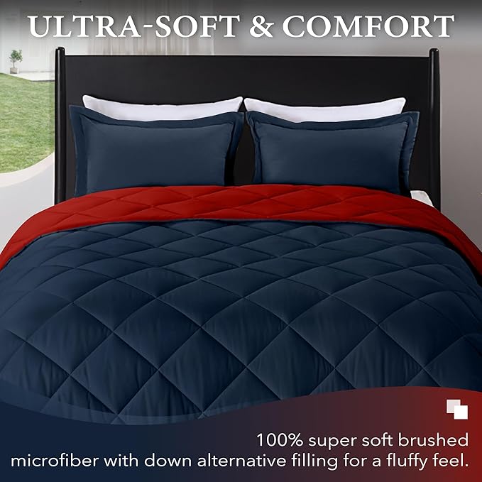 downluxe Queen Comforter Set - Image 2