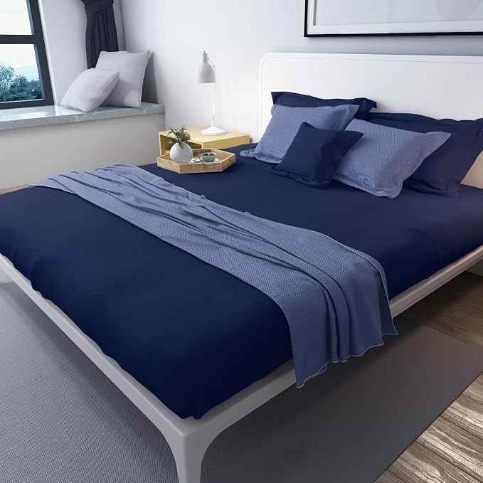 Lirex Flat Sheet, Queen Size Extra Soft Brushed Microfiber 1800 Microfiber Flat - Image 5