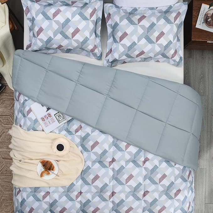 Beyond Basic Geometry Twin Comforter Set - Image 4