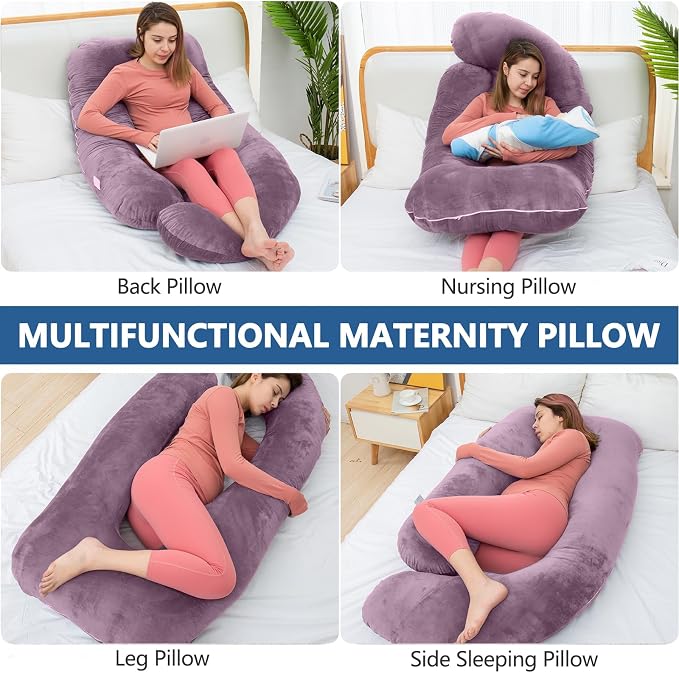 Shredded Memory Foam Body Pillow, Pregnancy Pillows - Image 7