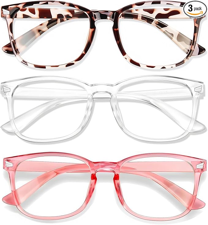 Blue Light Glasses for Woman Men | 99% Blue Light Blocking Glasses for Computer by Wintoo