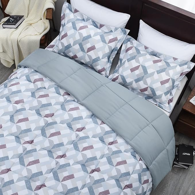Beyond Basic Geometry Twin Comforter Set - Image 6