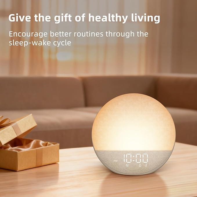 Sunrise Alarm Clock White Noise Machine: Natural Wake Up Light - Image 7