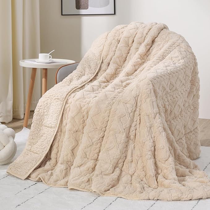 Weighted Blanket Full Size, Adult Weighted Blankets 15lbs by Home
