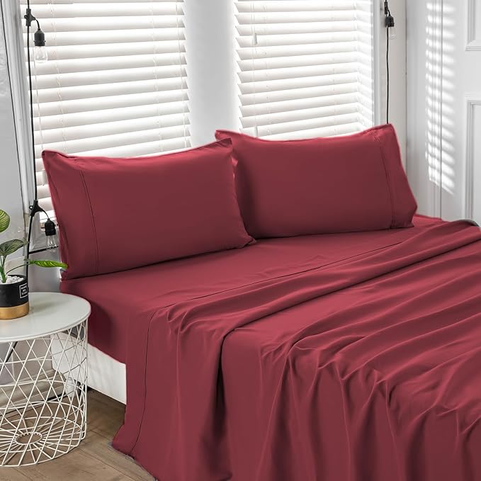 Kingnex Oversized King Flat Sheet 132x110 - Image 4