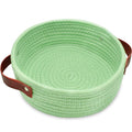 ABenkle Small Storage Basket, Mini Cotton Rope Storage Bin, Cute Tiny Shelf by ABenkle