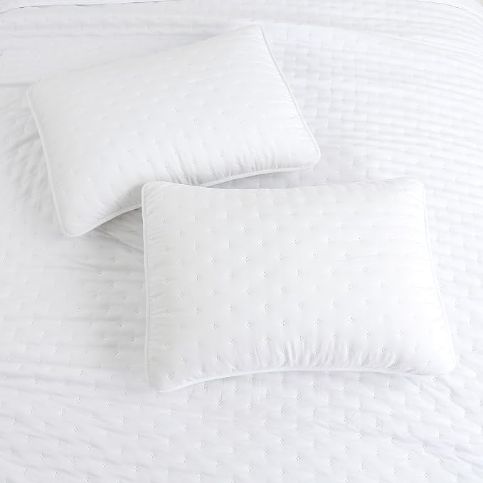 ROARINGWILD White Queen Size Quilt Bedding Sets - Image 3