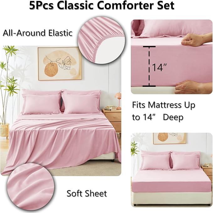 CozyLux Twin Comforter Set - Image 5