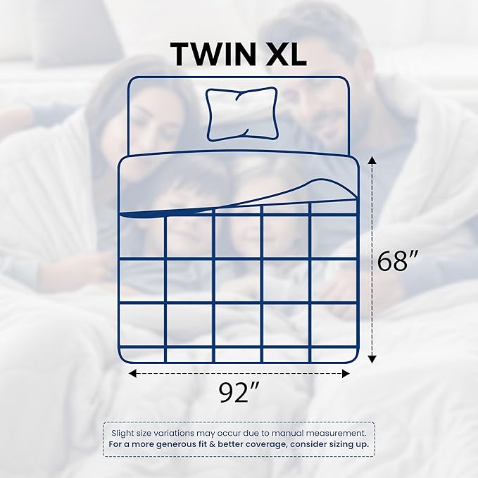 Utopia Bedding Comforters Twin XL Size, All Season Duvet Insert, Down - Image 2