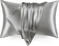 Love's cabin Satin Pillowcase Set of 2 Queen Size 20x30, Cooling Pillow Covers by Lovescabin