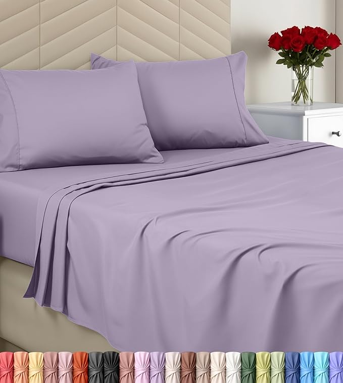 Utopia Bedding Queen Size 4 Piece Sheet Set by UTOPIABEDDING