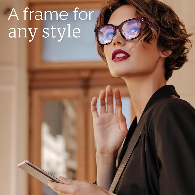 miyya Blue Light Glasses for Women & Men – Oversized UV & Blue Light Blocker - Image 2