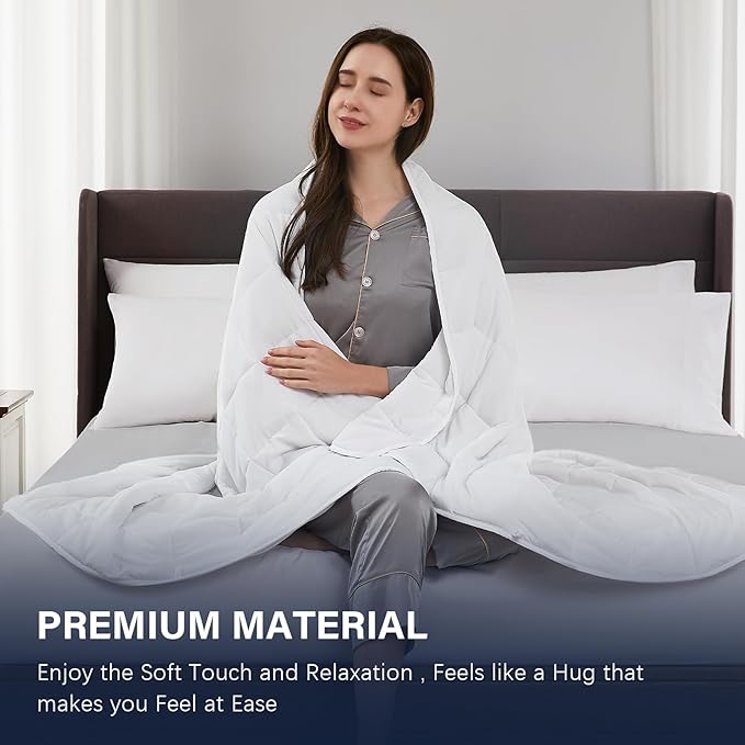 CuteKing Weighted Blanket for Adults: Weighted Blanket - Image 2