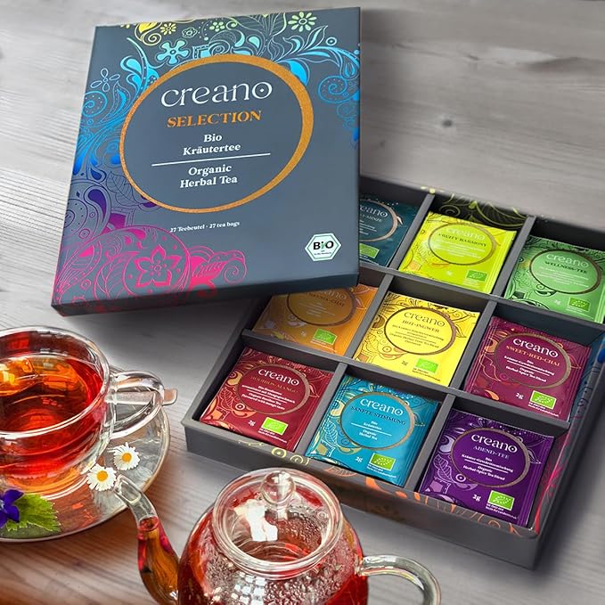 Creano Organic Herbal Tea Sampler Gift Set - Image 6