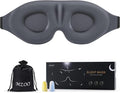 MZOO Luxury Sleep Eye Mask for Side Sleeper Men Women, Zero Eye Pressure 3D by MZOO