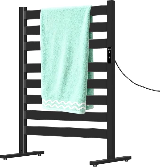 Towel Warmers for Bathroom, Heated Towel Racks, Upgraded Extra-Wide Heating Area - Image 9