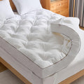 WhatsBedding 4 Inch Memory Foam Mattress Topper Full by WhatsBedding