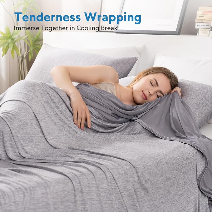 HOMFINE Cooling Blankets for Hot Sleepers - Image 4
