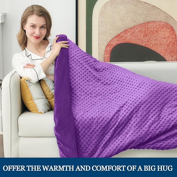 yescool Weighted Blanket for Adults Heavy Blanket for Sleeping Perfect for - Image 7