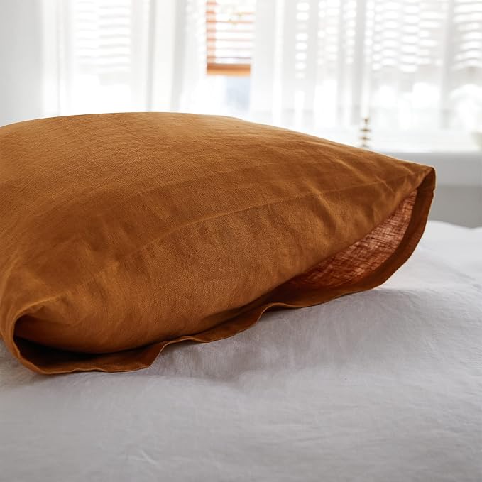 Simple&Opulence Body Pillow Cover 20" x 54", 100% Pure Linen, Ultra Soft and - Image 9