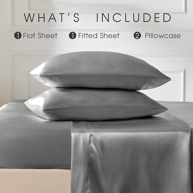 FreshCulture Satin Sheets King Size - Image 3