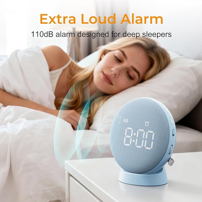 Gianna Alarm Clock for Heavy Sleepers - Image 4
