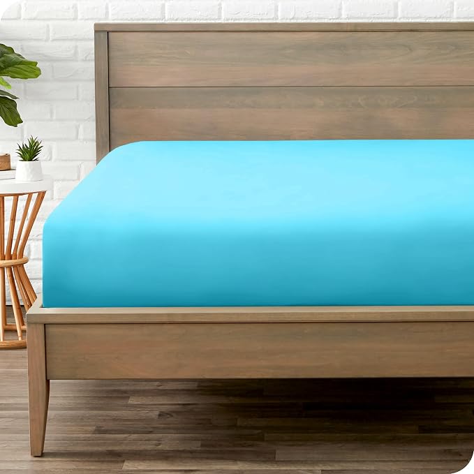 Bare Home Fitted Bottom Sheet Twin Size by BareHome