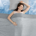 Elegear Revolutionary Cooling Blanket Queen Absorbs Heat to Keep Body Cool by Elegear