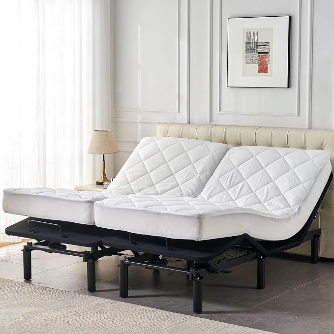 Kingnex Split California King Mattress Topper - Image 9