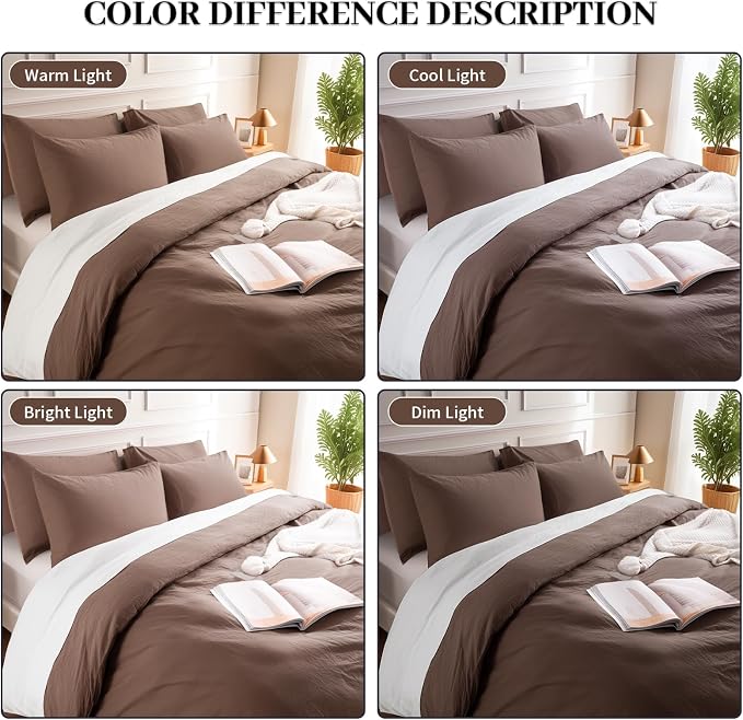 NEXHOME PRO Full Duvet Cover Set – 100% Certified Organic Cotton - Image 2