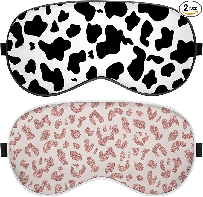 2 PCS Sleep Eye Mask Silk Sleeping Soft by BHAHB