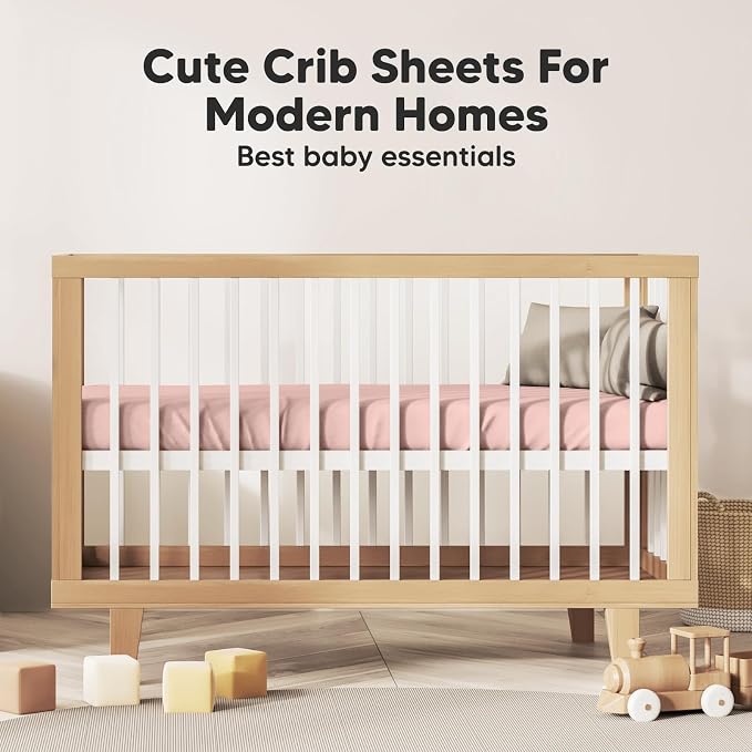 KeaBabies 2-Pack Organic Crib Sheets - Image 8