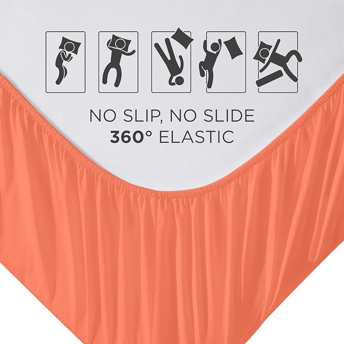 Royale Linens Fitted Sheet Twin XL - Image 5