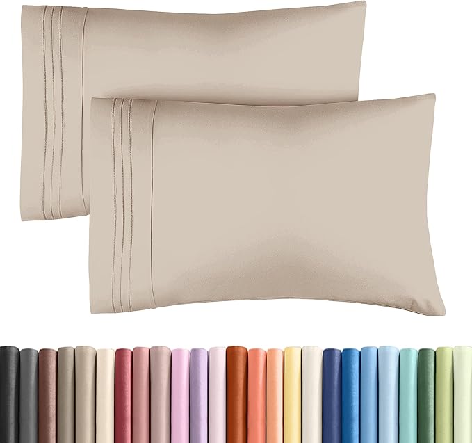 King Standard Pillow Cases Set of 2 by CGKUnlimited