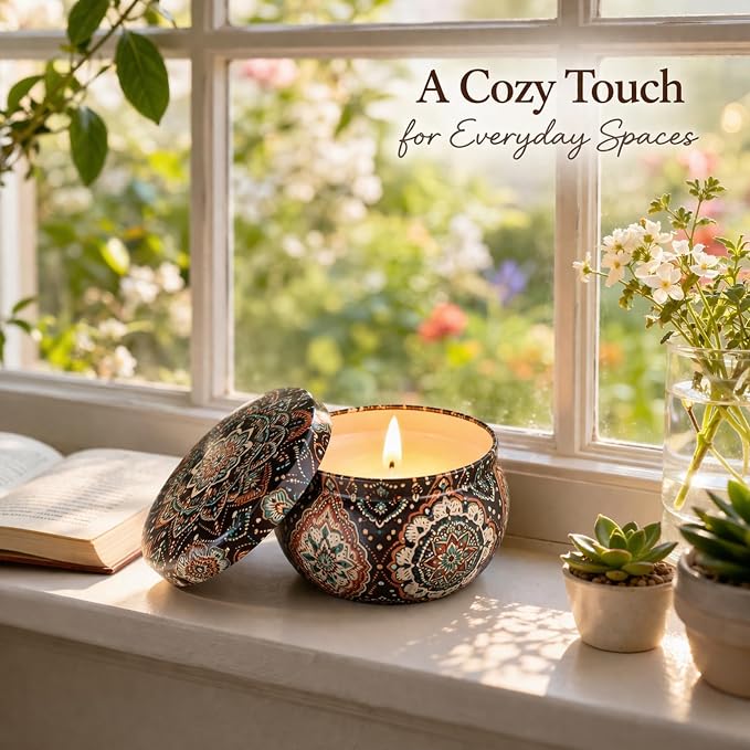 Scented Candles Gift Set, 12 Pack Soy Wax Candles - Image 6