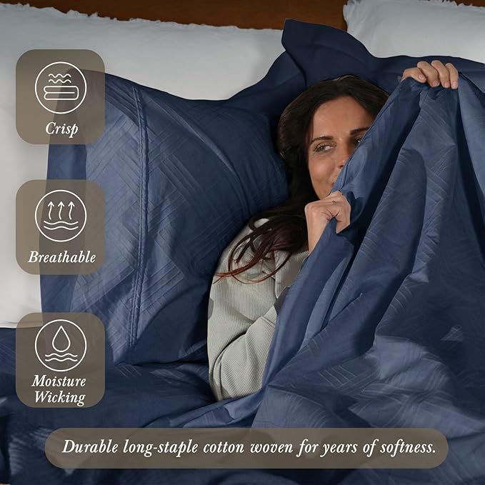 Threadmill California King Size Sheets | 800 Thread Count Jacquard Folkstone - Image 3