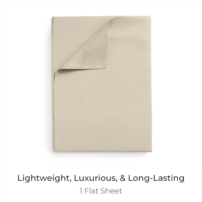 Mellanni California King Size Flat Sheet - Image 2