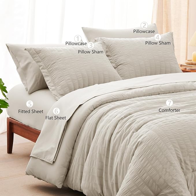 CozyLux California King Comforter Set - Image 7
