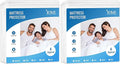 DMI Waterproof Mattress Protector and Mattress Cover, Encased Zippered Fit by DMI