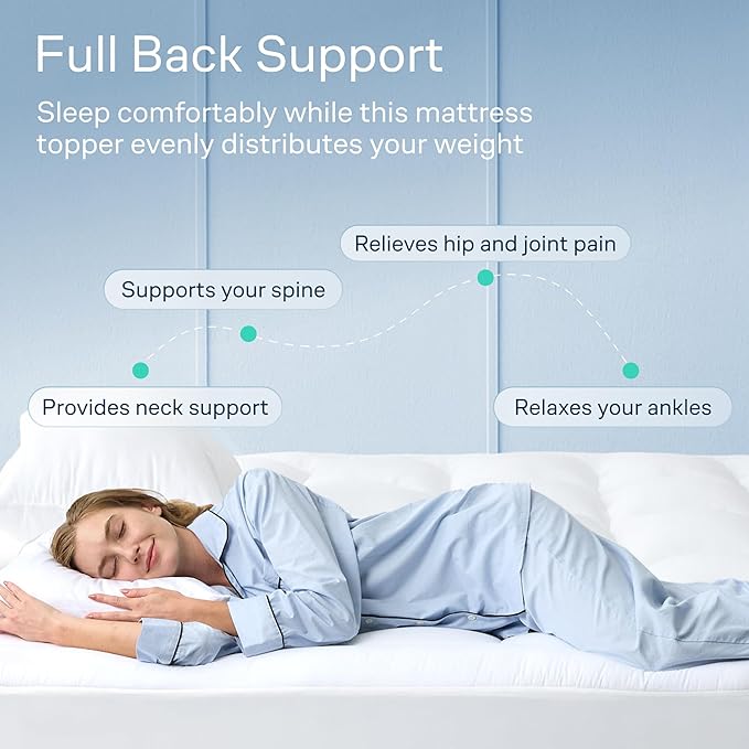 Cloud-Like Full Size Mattress Topper - Image 4