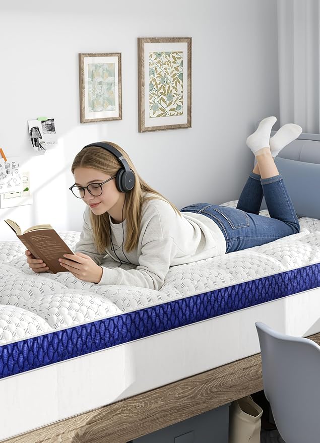 BEDELITE Twin XL Mattress Topper 3 Inch Thick Mattress Pad, Plush Pillow Top - Image 8