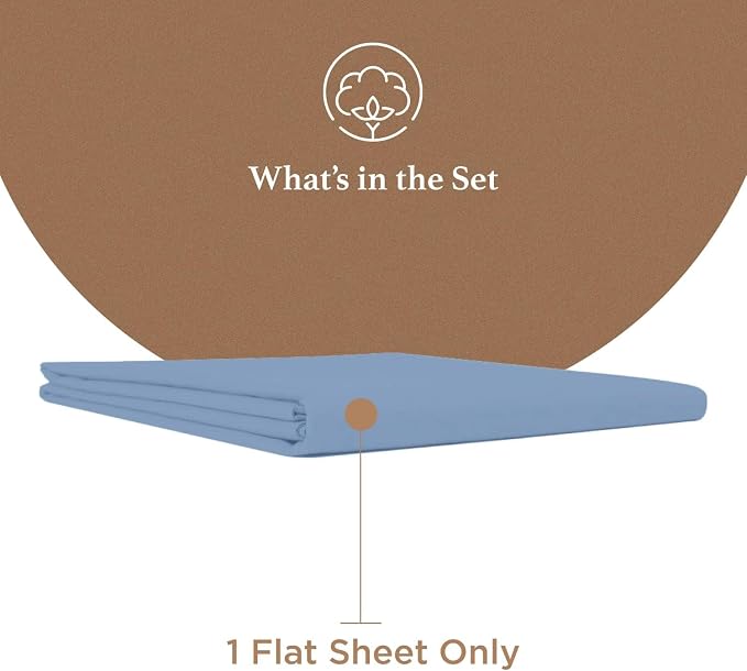 Good Sleep Bedding Flat Sheet Twin XL - Image 2
